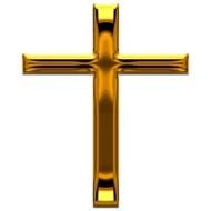 gold Cross drawing