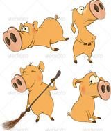 Cartoon Pictures Of The Three Little Pigs &amp;187 Tinkytylerorg Stock