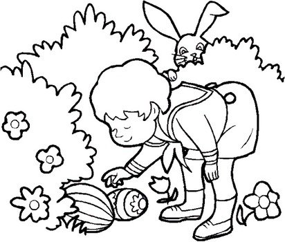 Spring Coloring Pages 2 To Print clipart
