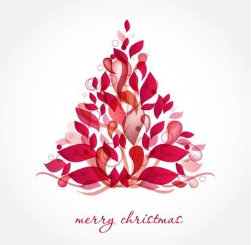 Name Abstract Design Christmas Tree Vector Art Homepage