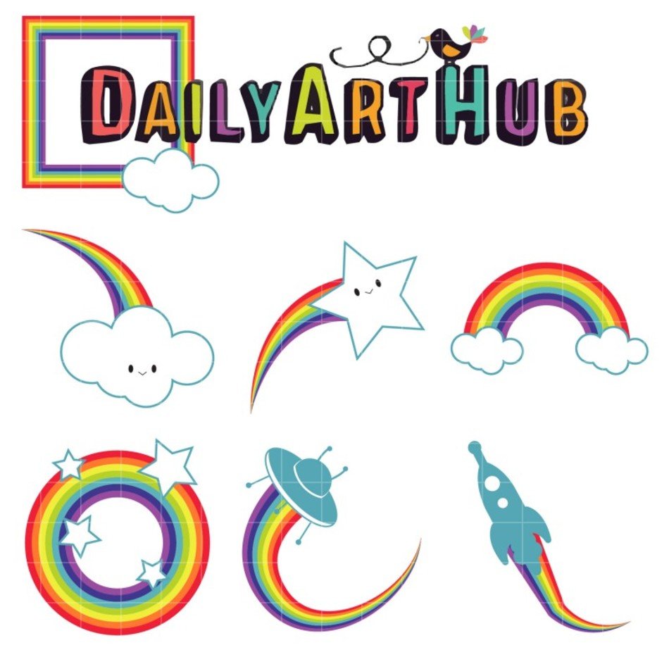 Rainbow Style drawing