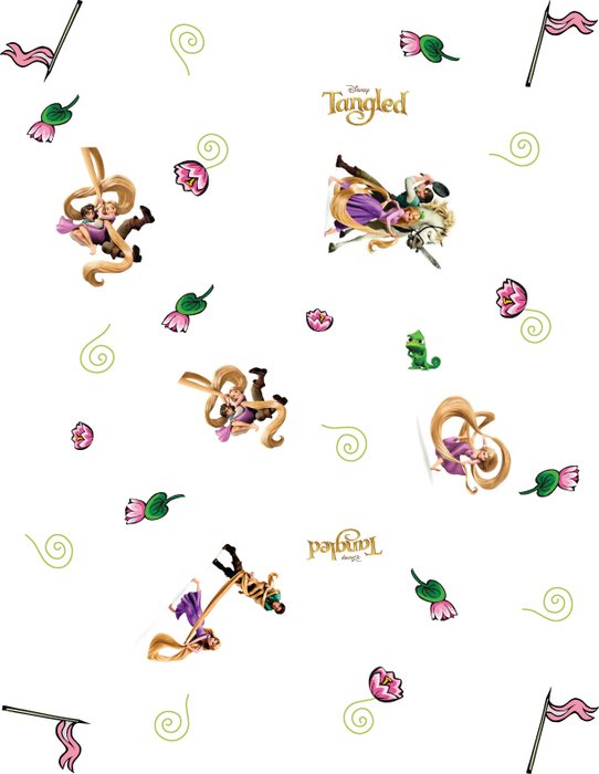 Tangled Wrapping Paper clipart