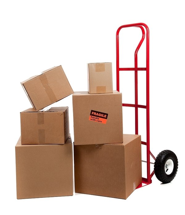 boxes for warehouse as picture for clipart
