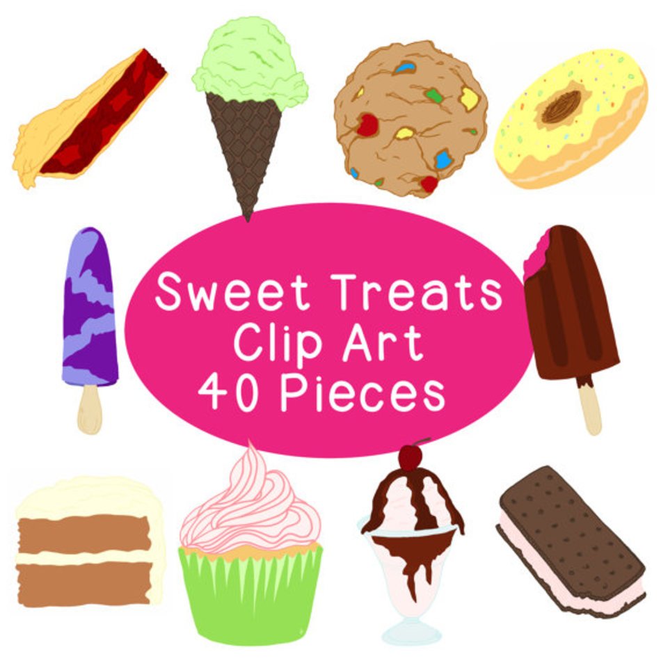 Sweet Treats Bundle Desserts Ice Cream Bars Blueberry Pie