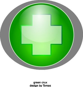 Free Vector Green Cross Clip Art 115558 Hightpng