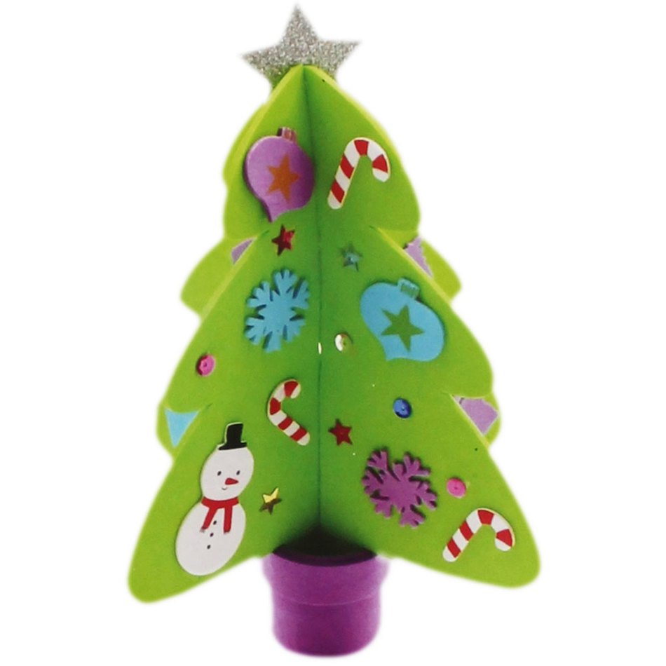 decorated green tree