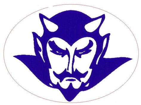 Blue Devil drawing