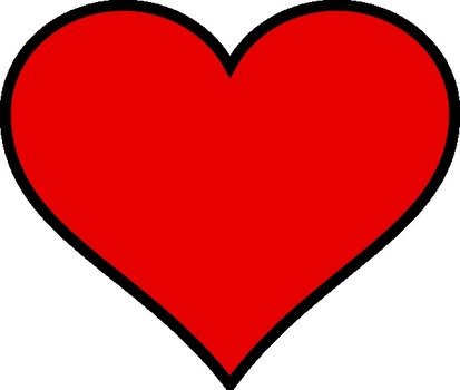Funny Heart drawing