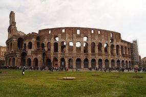 coliseum for roman holidays