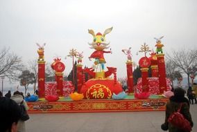 street decorations for chinese new year