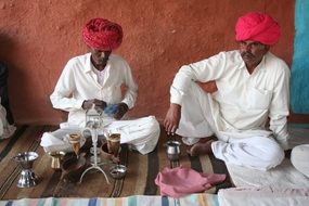 rajasthan india man