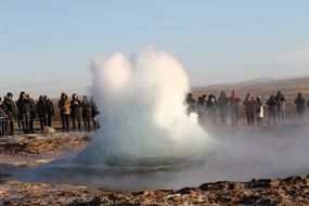 geyser in iceland