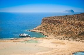 Crete beach stones