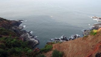 arabian sea coast panoramic view