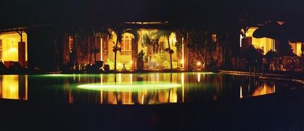 charmingly beautiful evening night