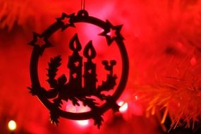 silhouette candle drawing