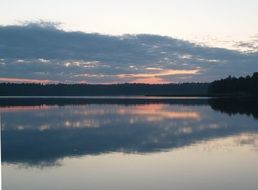 very beautiful lake poland