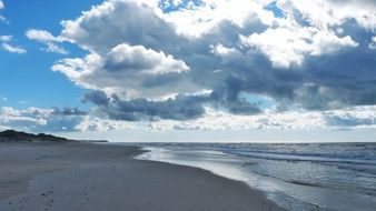 north sea sand
