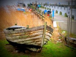 Boat in the port