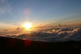 incredibly beautiful hawaii sunset
