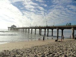 striking pier santa monica