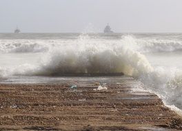 charming beauty sea surf