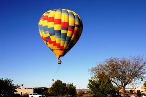 rise hot air balloon