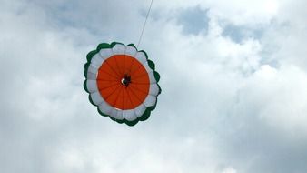 Landscape of paragliding