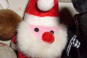 santa soft toy