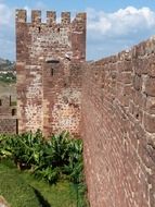 ancient fortress in Silves, Algarve Portugal