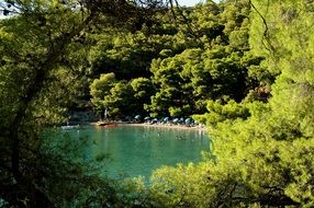 trader beach, greece