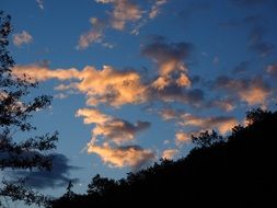 gorgeous evening sky
