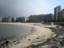 Beach in Montevideo