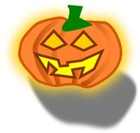 drawing of halloween jack&#039;o&#039;lantern