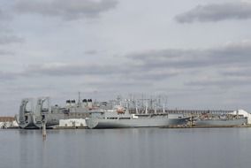 ships in the Baltimore harbor