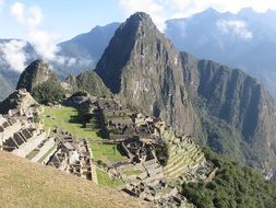 machu picchu peru mountains beautiful view