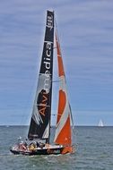 Volvo sailing boat