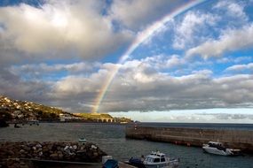 Coast line in Madeira