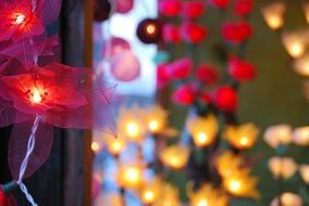 lights of christmas decoration