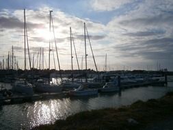 very beautiful port