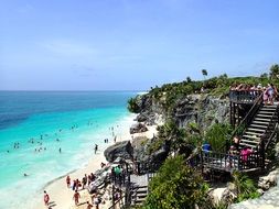 Tulum beach Mexico