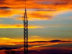 cloud pole sky