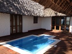 villa with a pool holiday