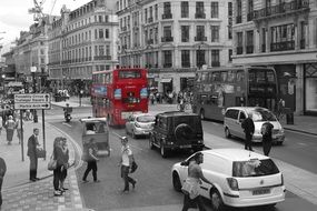 luggage travel london monochrome