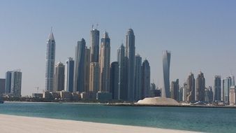 Beach in Dubai