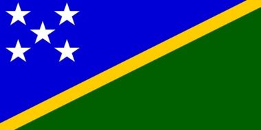 flag solomon islands drawing