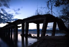Lago Maggiore - a lake on the border of Switzerland