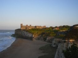 castle on the cliffs