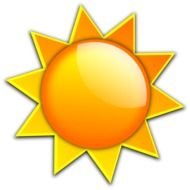drawing of sunshine and heat