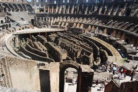 antique gladiator stadium in Rome